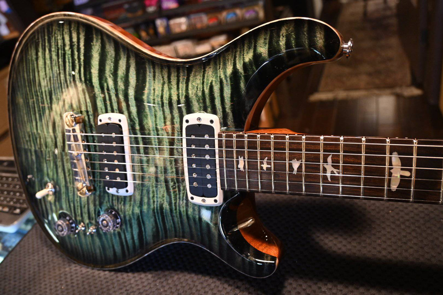 PRS Paul Reed Smith Private Stock Paul’s Guitar - Sage Smoked Burst #9755 - Danville Music