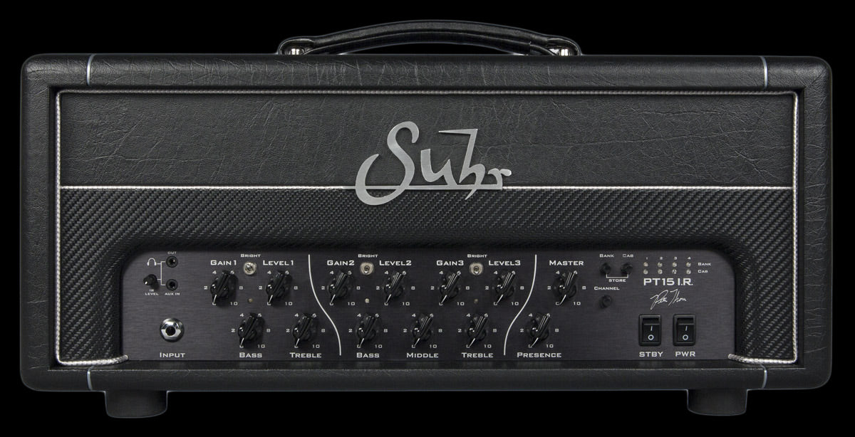 Suhr PT15 I.R. Pete Thorn Signature 15-Watt 3-Channel Tube Amp Head with Reactive Load I.R. IN STOCK! Ready to ship! - Danville Music