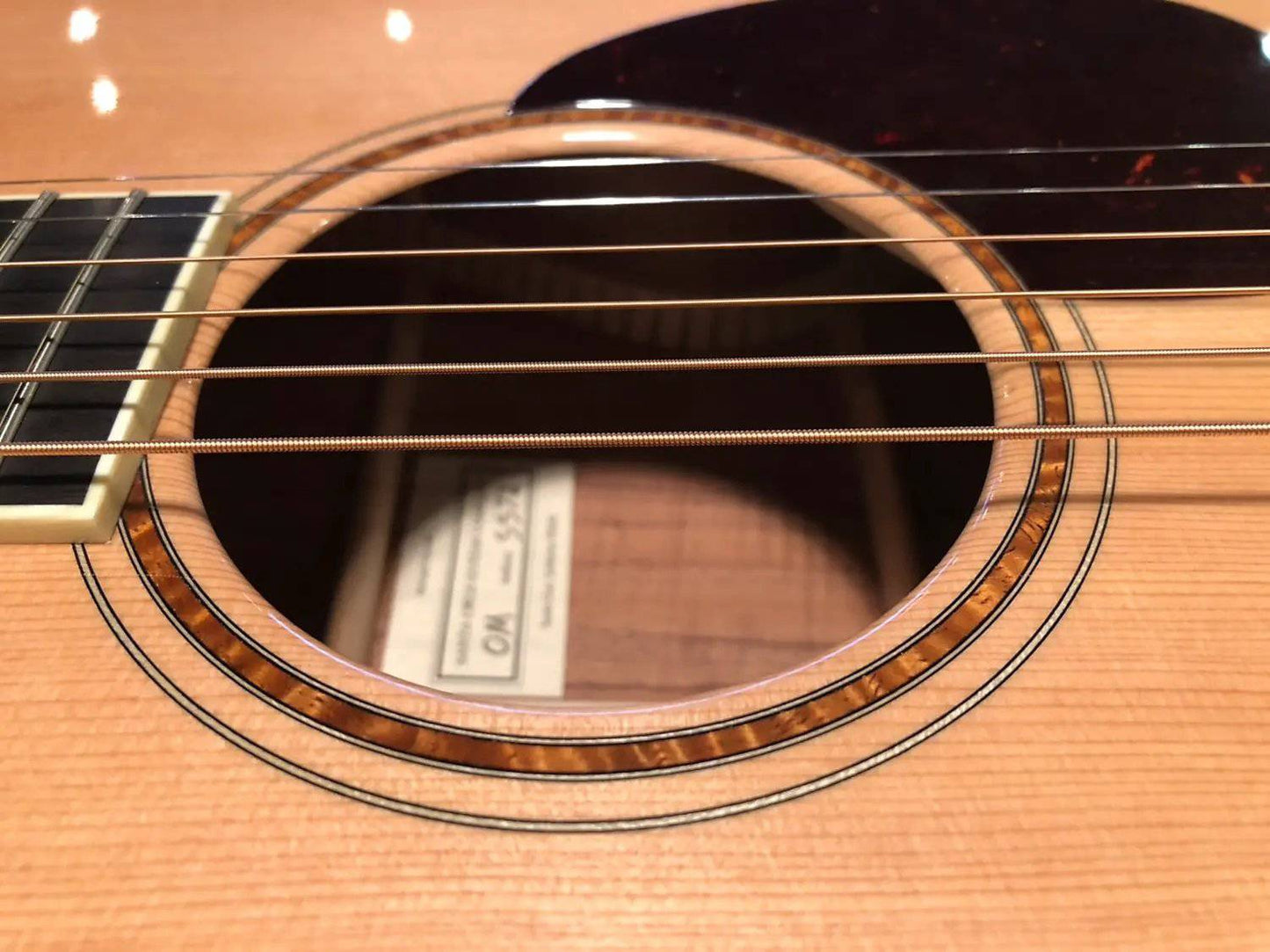 Santa Cruz Custom OM Cedar/Koa #5572 - Danville Music