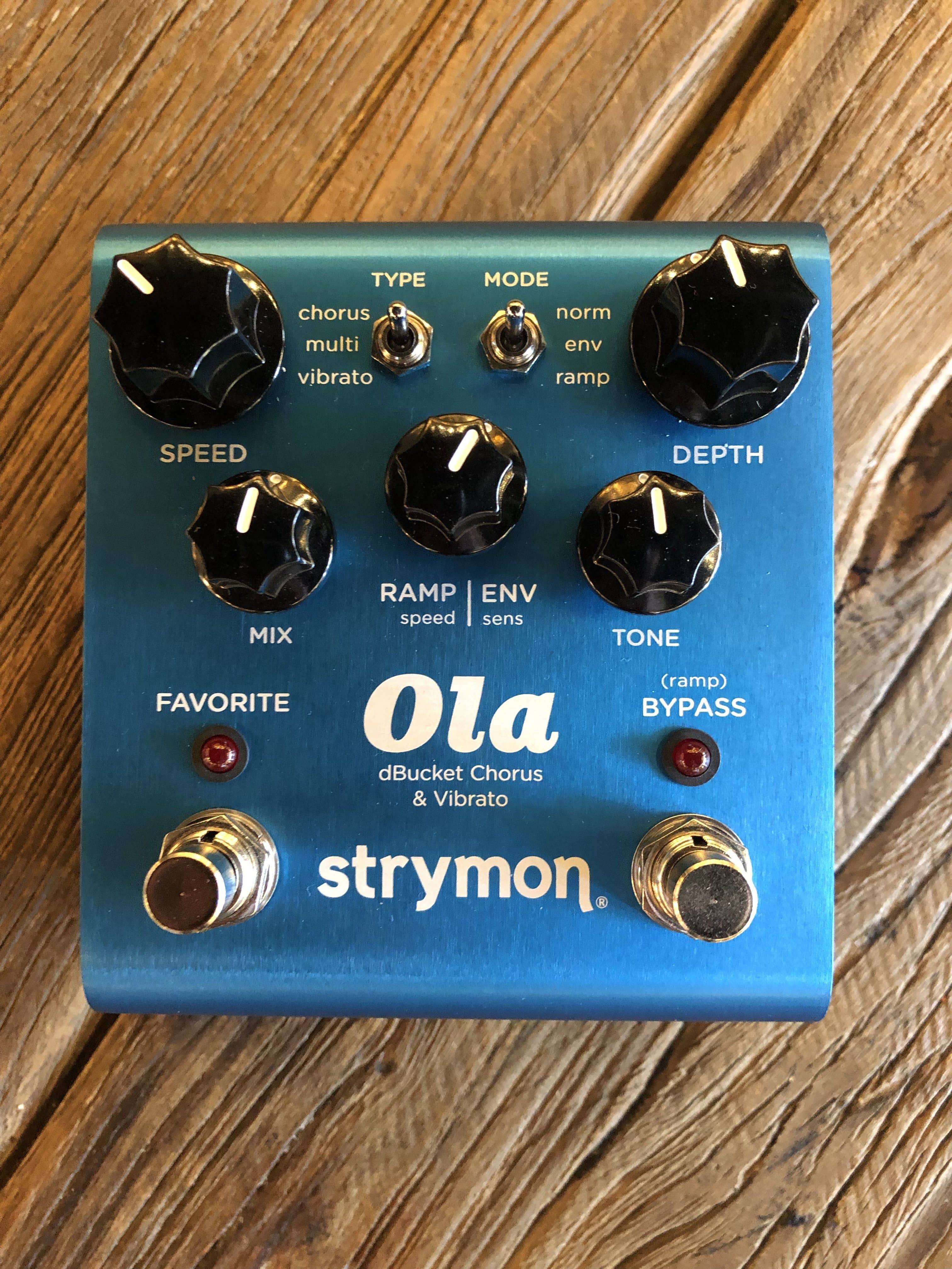 新作登場安い即決◆新品Strymon Ola Chorus(ストライモン らびやかでオーガニックなコーラス 爽やかな多層マルチコーラスを備える多彩なパフォーマンス コーラス