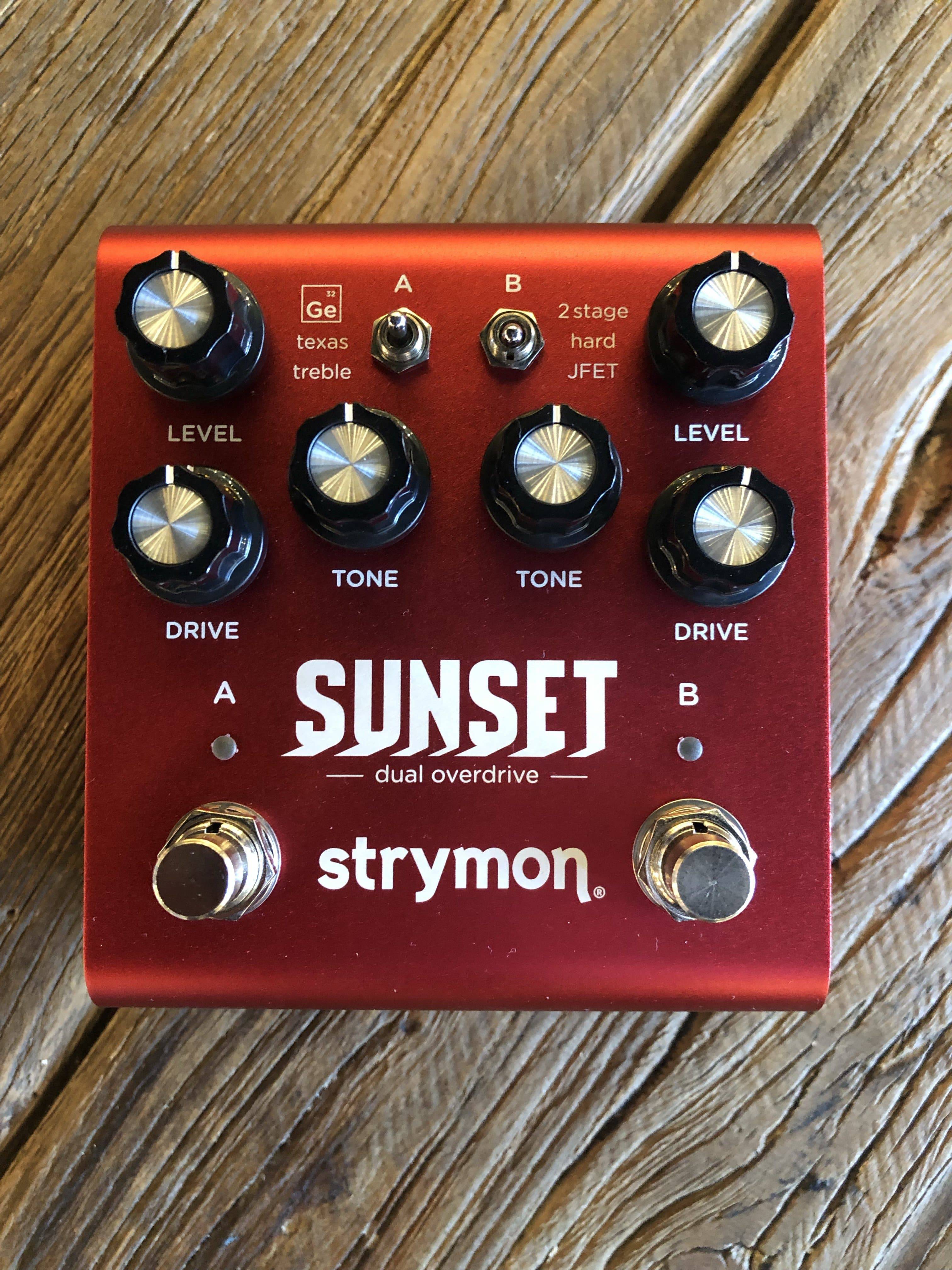 strymon sunset dual overdrive pedal Strymon Sunset Dual Overdrive – Danville Music