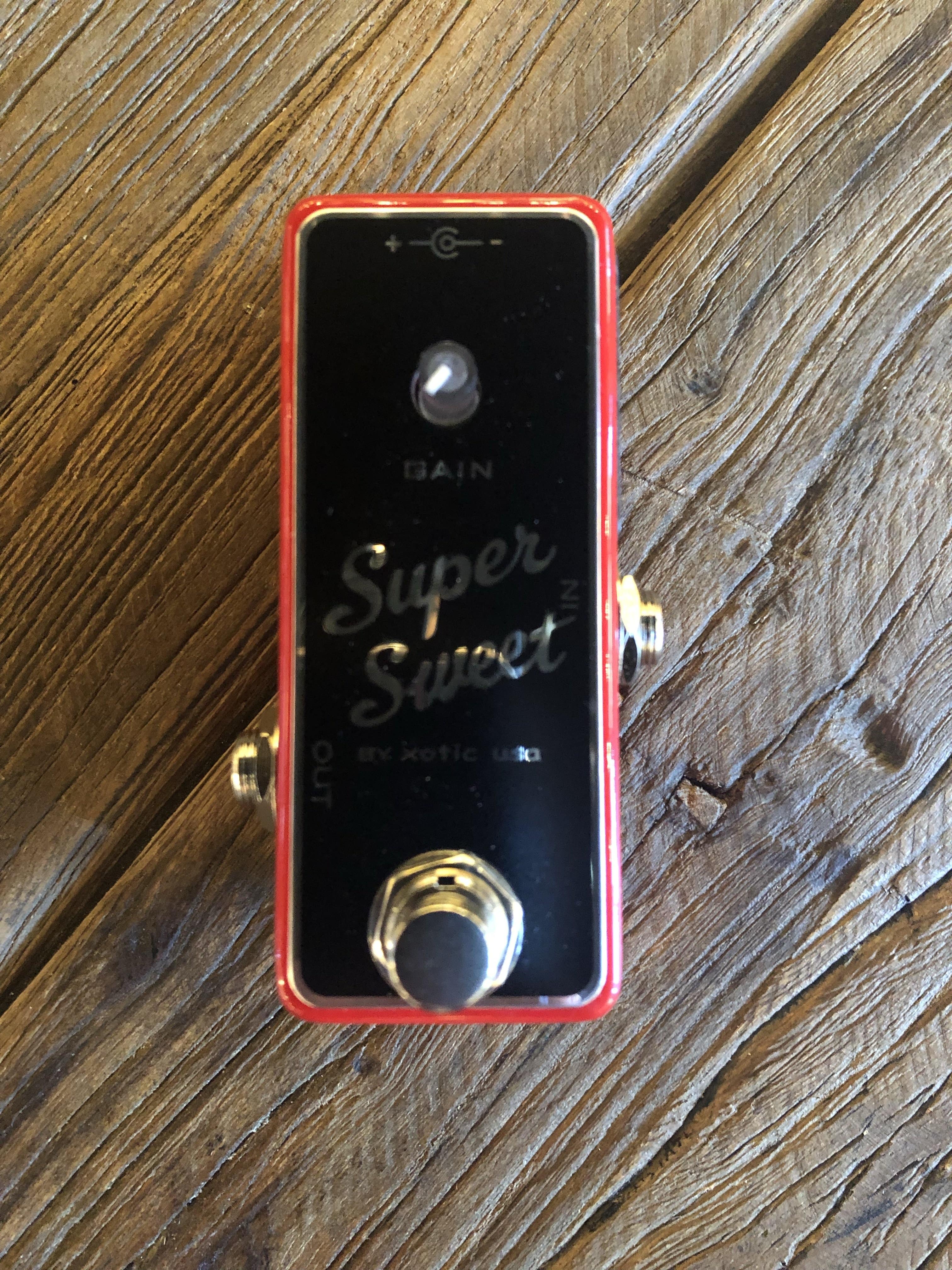 super sweet pedal Xotic Effects Super Sweet Booster – Danville Music