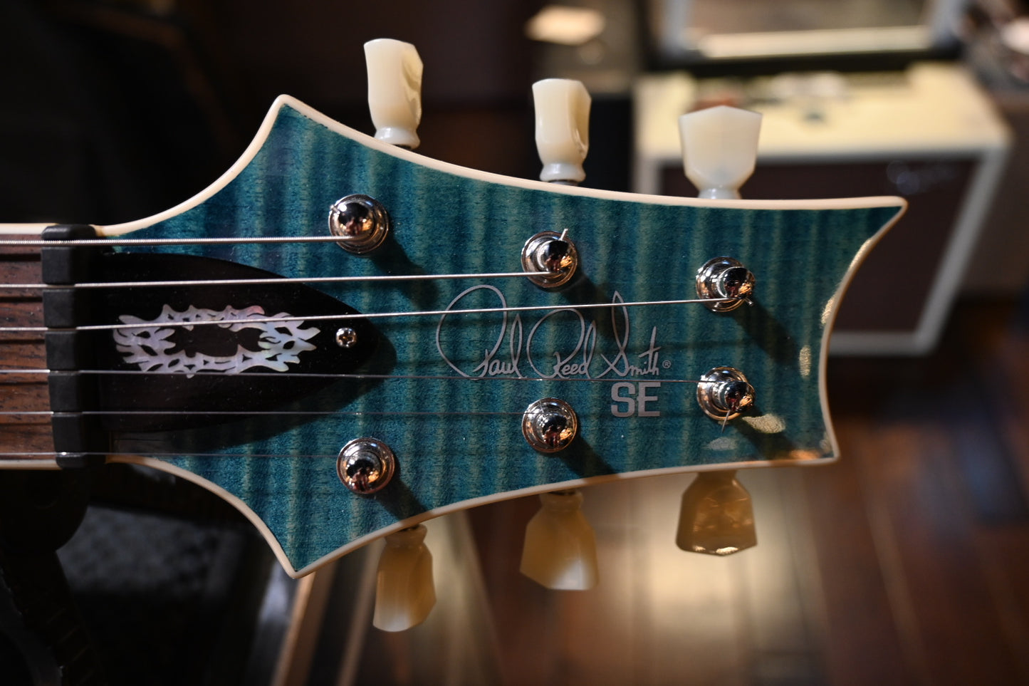 PRS SE Zach Myers - Myers Blue Guitar #0597 USED - Danville Music
