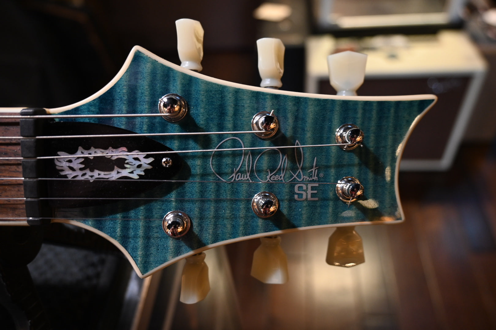 PRS SE Zach Myers - Myers Blue Guitar #0597 USED - Danville Music