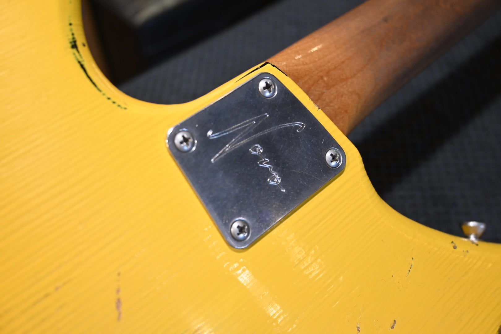 Novo Serus J - Vandalism Yellow over ‘64 3-stone Burst Guitar #5107 - Danville Music