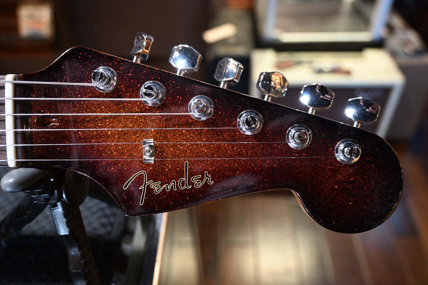 Fender Custom Shop Limited Edition Custom Deluxe Roasted Stratocaster - 3-Tone Burst Sparkle Guitar #9481 - Danville Music
