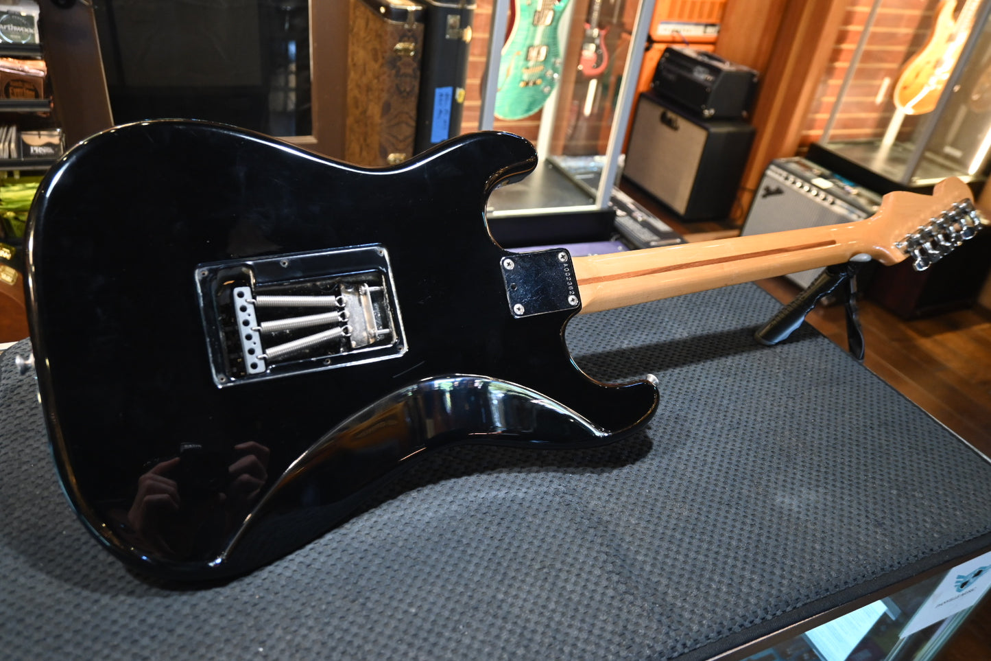 Fender Contemporary Stratocaster MIJ 1986 - Black Guitar #2362 - Danville Music