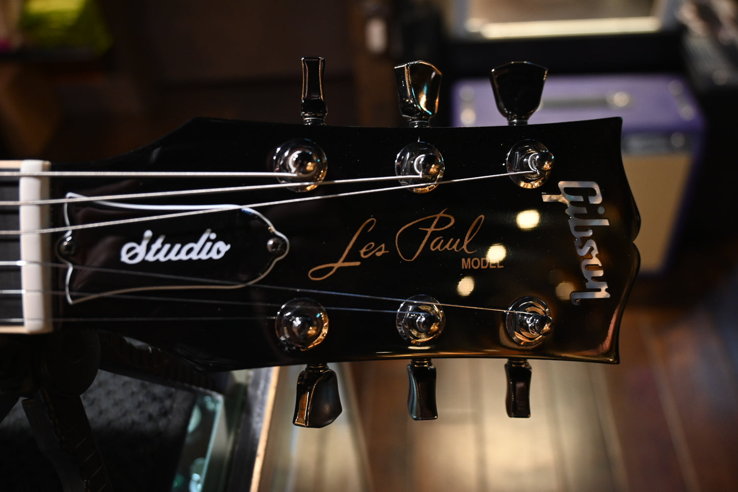 Gibson Les Paul Studio Session - Translucent Ebony Burst Guitar #0277 - Danville Music