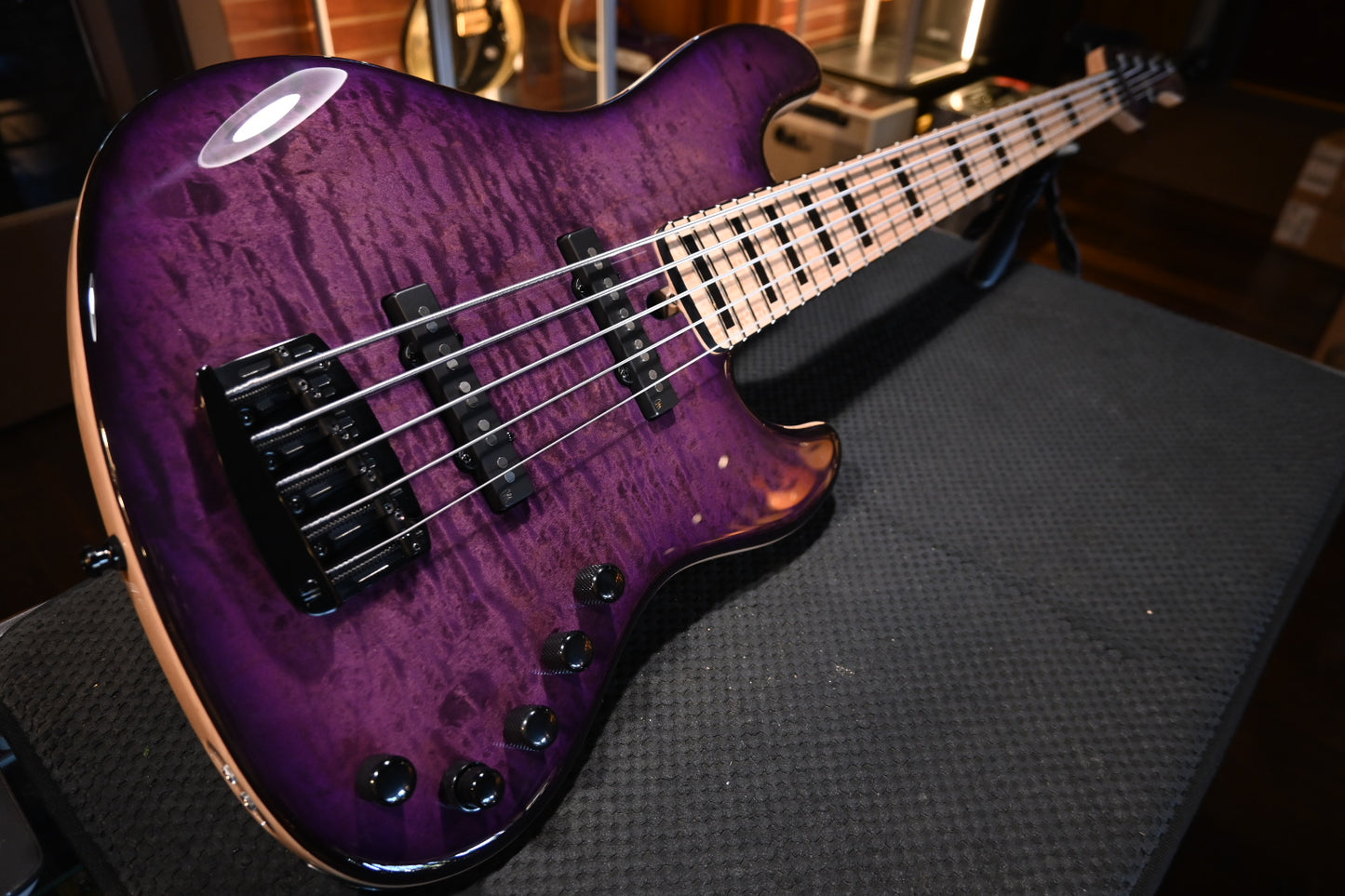 Mayones Jabba Custom 5 - Infinite Purple Bass #1548 - Danville Music