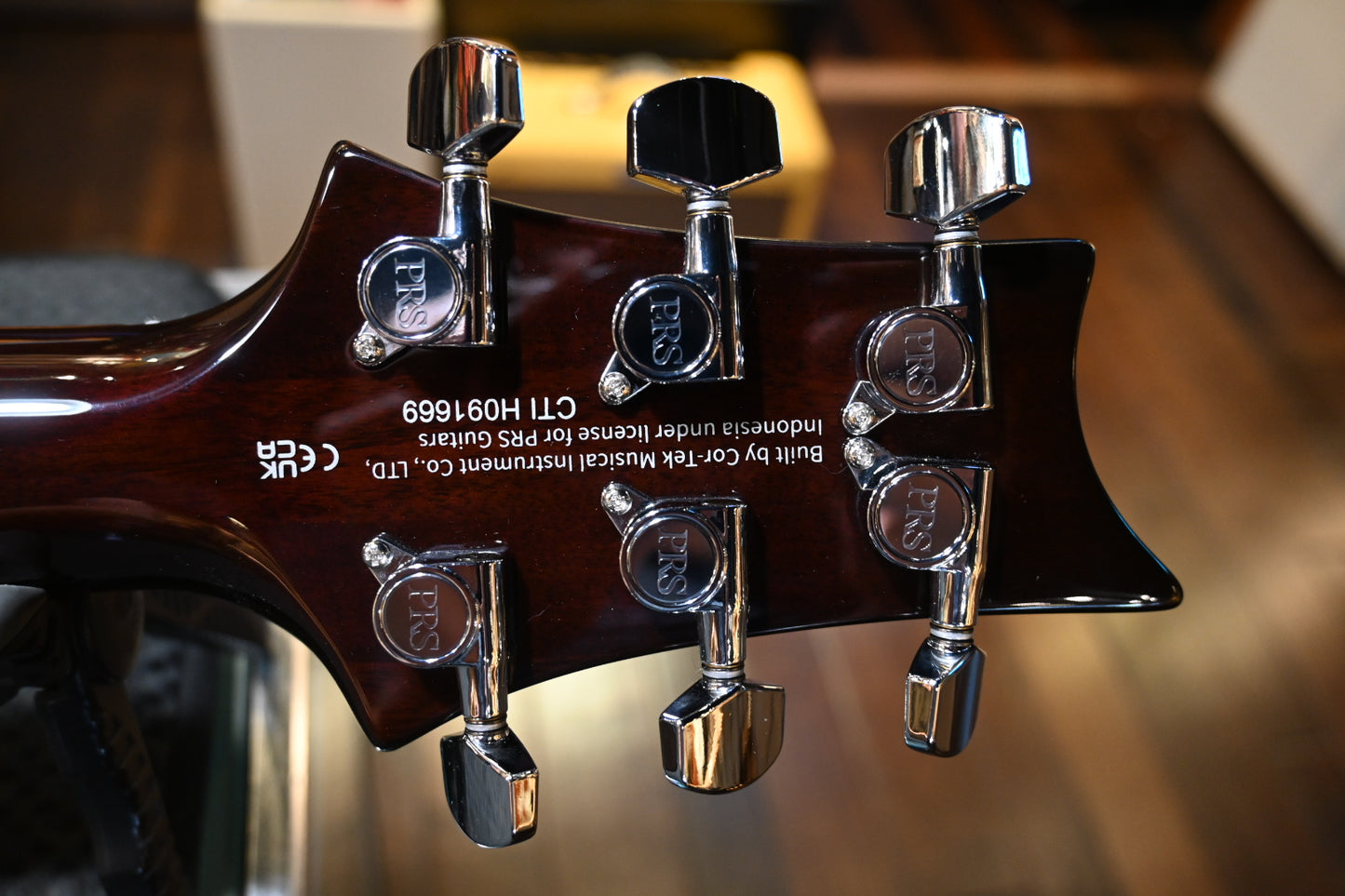 PRS SE DGT - McCarty Tobacco Sunburst Guitar #1669