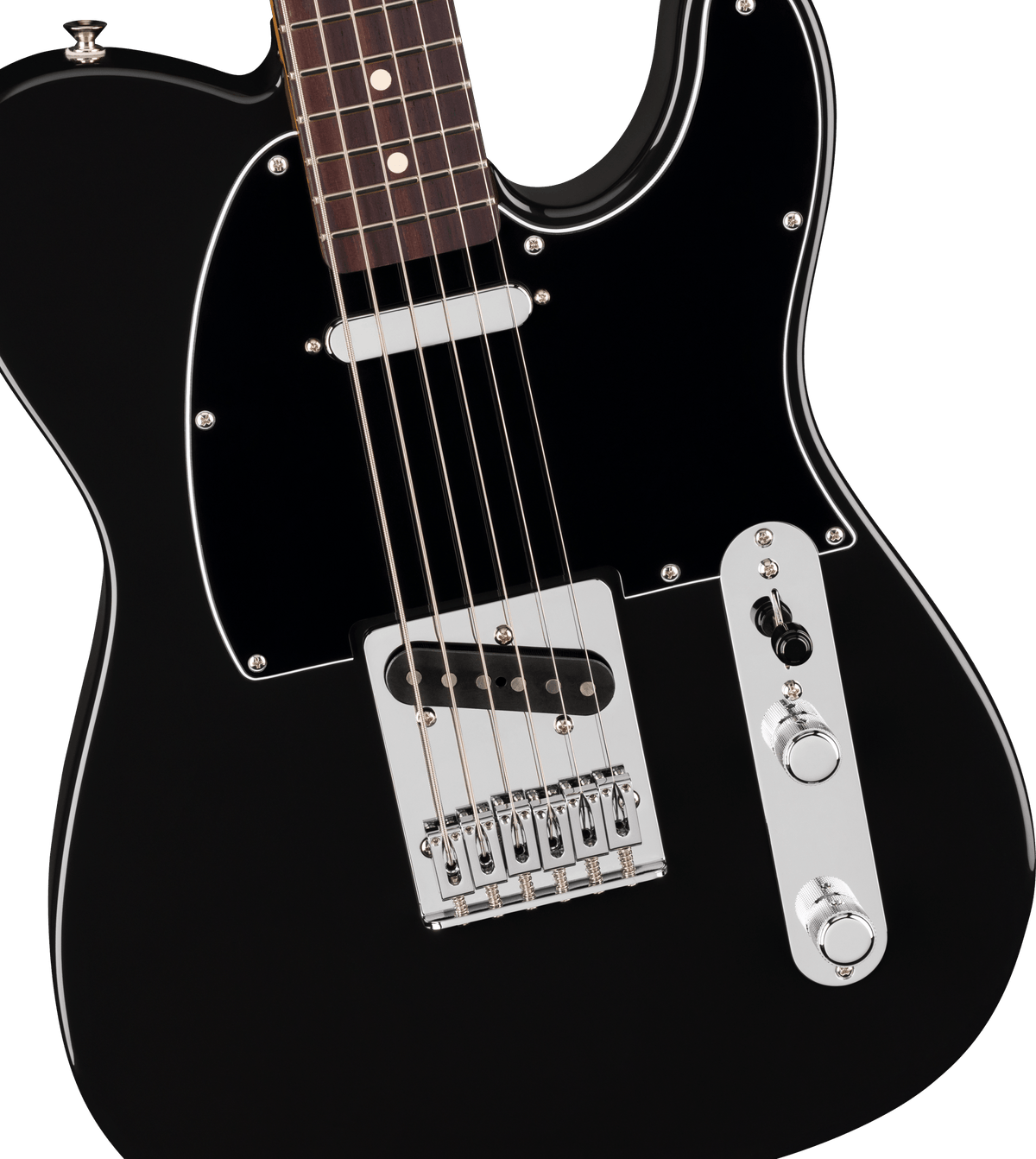 Fender 75th Anniversary Player II Baritone Telecaster - Black Guitar #5511