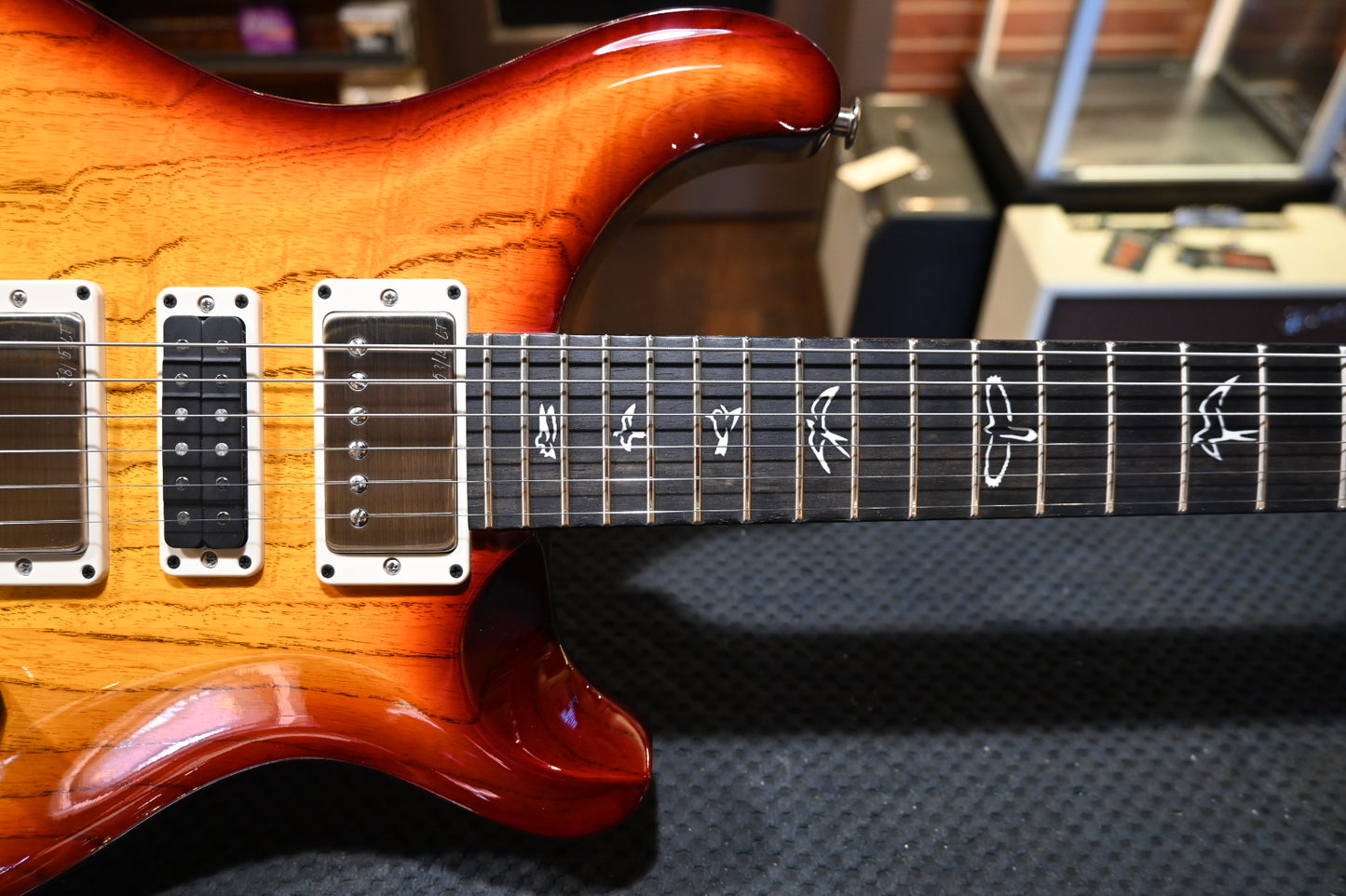 PRS Wood Library Swamp Ash Special - Dark Cherry Sunburst Guitar #7357 - Danville Music