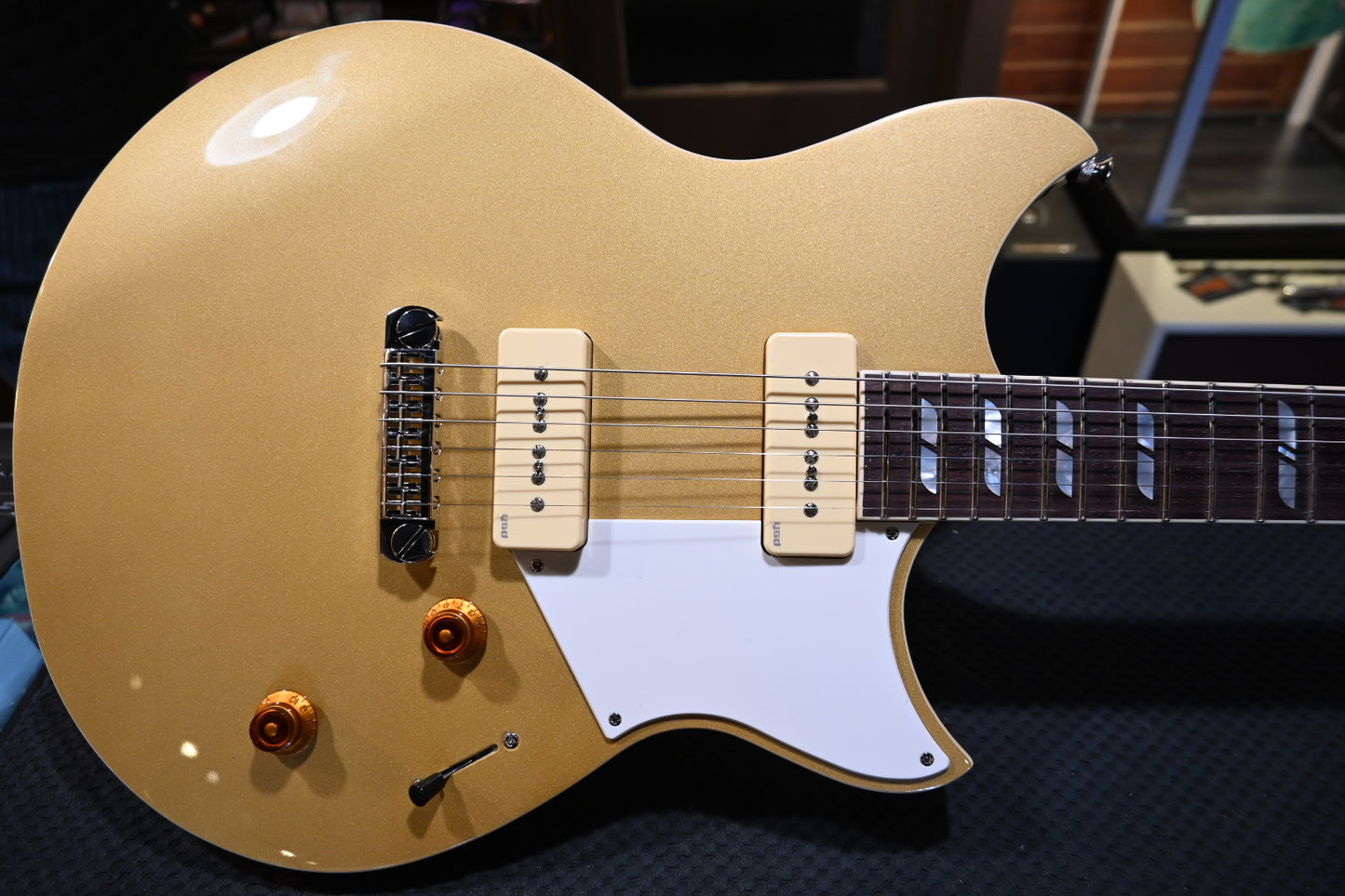 Yamaha Chris Buck Signature Revstar RS02CB - Honey Gold Guitar #3500 - Danville Music