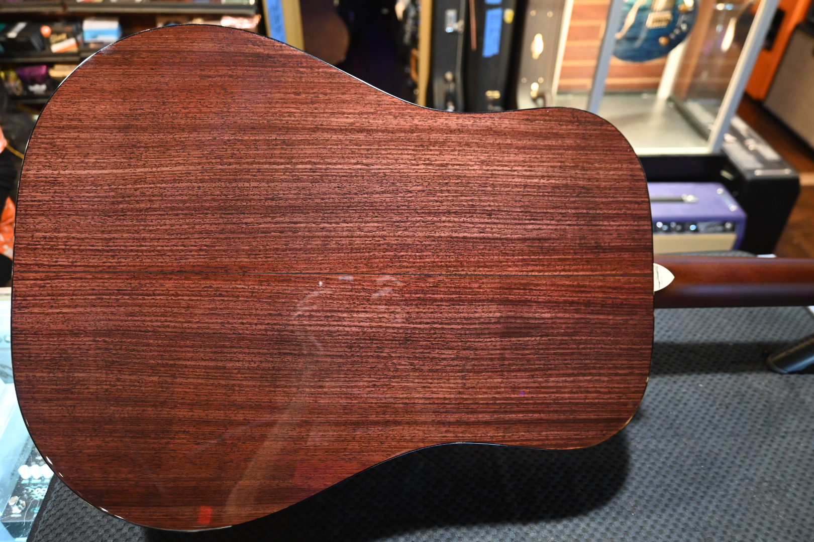 Santa Cruz Model D Pre-War Bearclaw German Spruce/Indian Rosewood Guitar #8088 - Danville Music