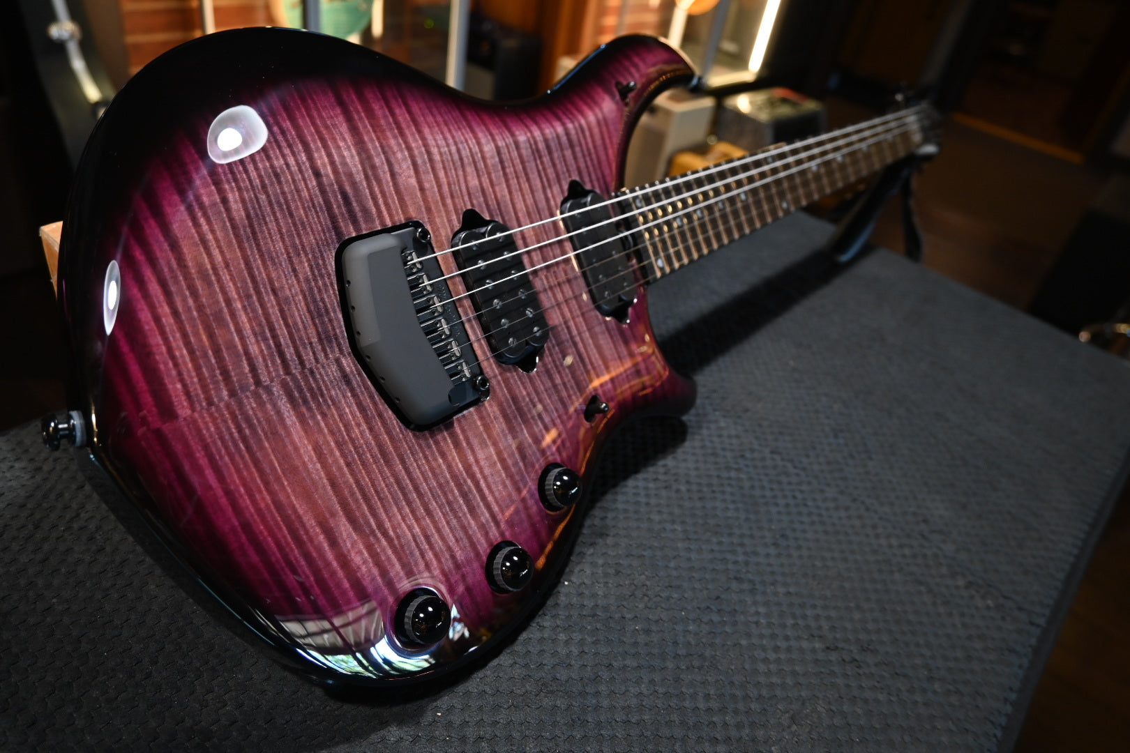 Music Man Majesty Premium Select - Strawberry Moon Guitar #1695 - Danville Music