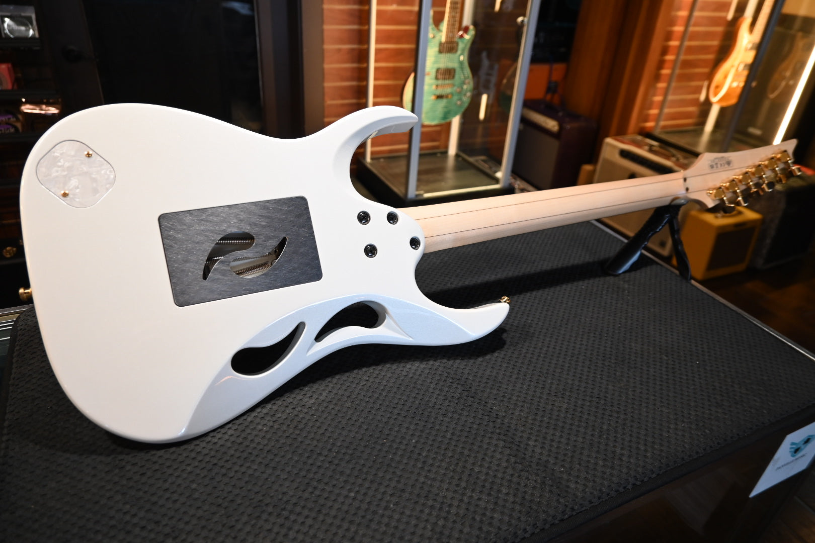Ibanez PIA3761 Steve Vai Signature - White Guitar #2184 - Danville Music