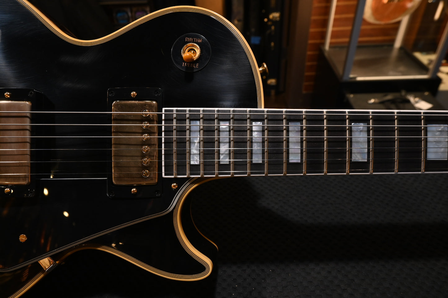 Gibson Custom Shop 1957 Les Paul Custom Reissue 2-Pickup VOS - Ebony Guitar #2390