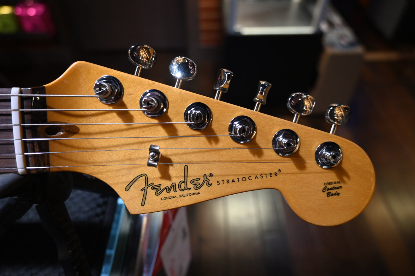 Fender American Professional Classic Stratocaster - Faded Dakota Red Guitar #1302
