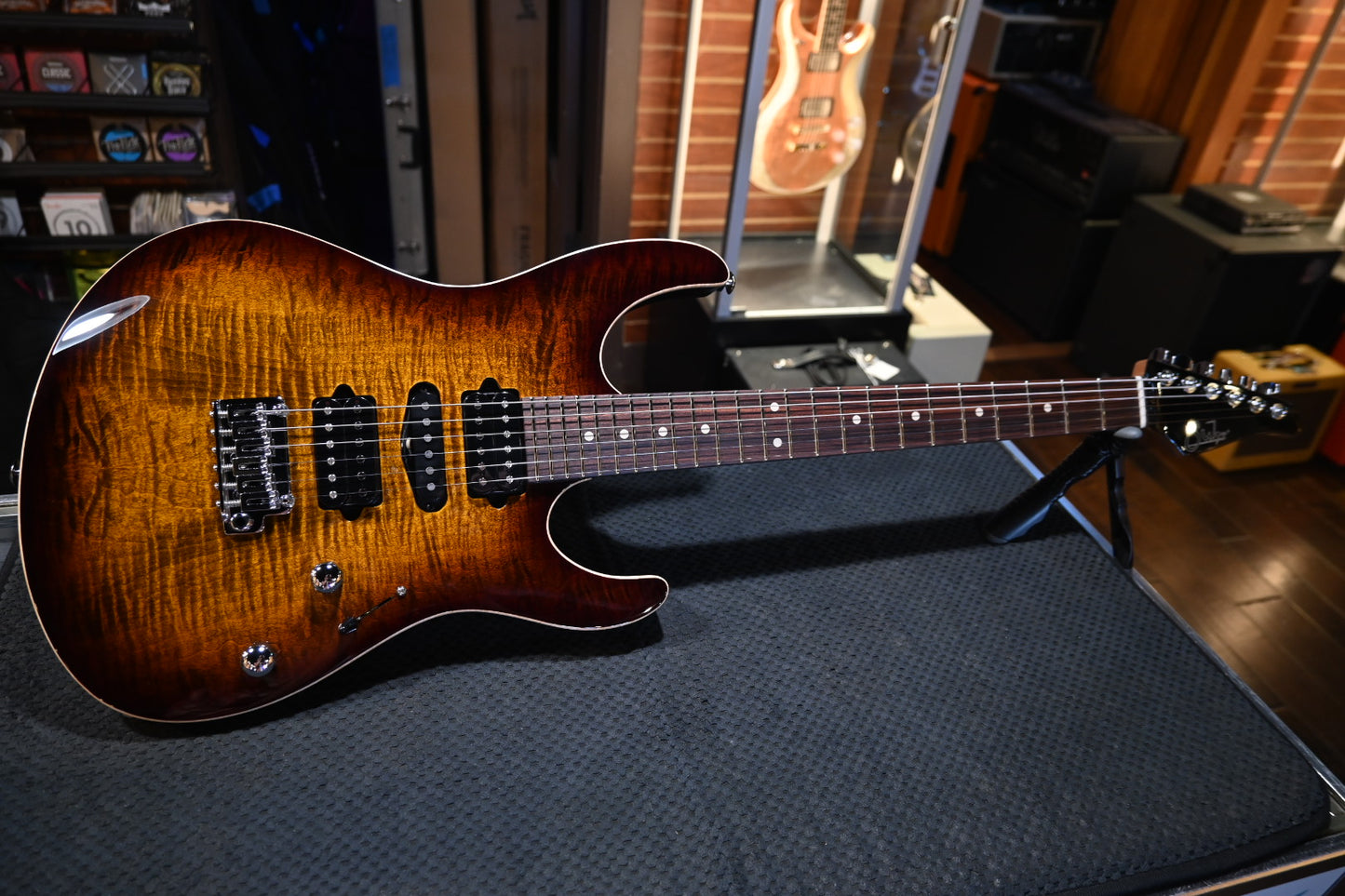 Suhr Modern Plus Pau Ferro - Bengal Burst Guitar #0465