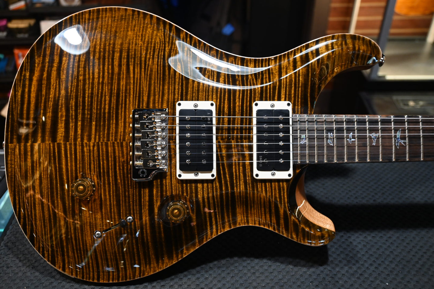 PRS 40th Anniversary Custom 24 Limited Edition - Tiger Eye Guitar #5548