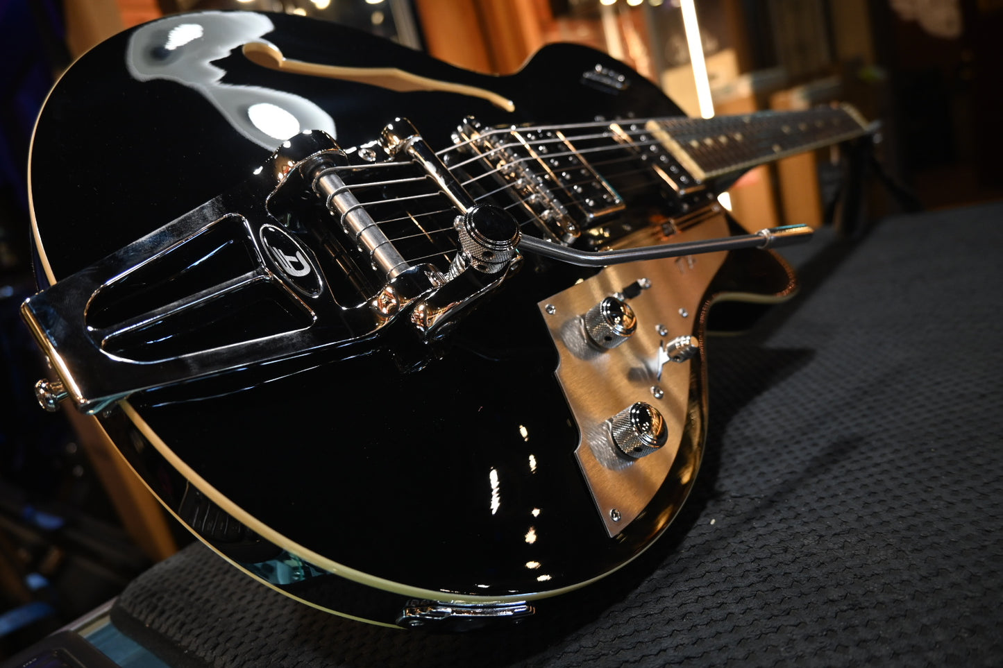 Duesenberg Starplayer TV Plus - Black Guitar #2265