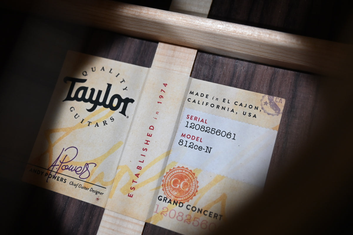 Taylor 812ce-N Nylon Guitar #6061