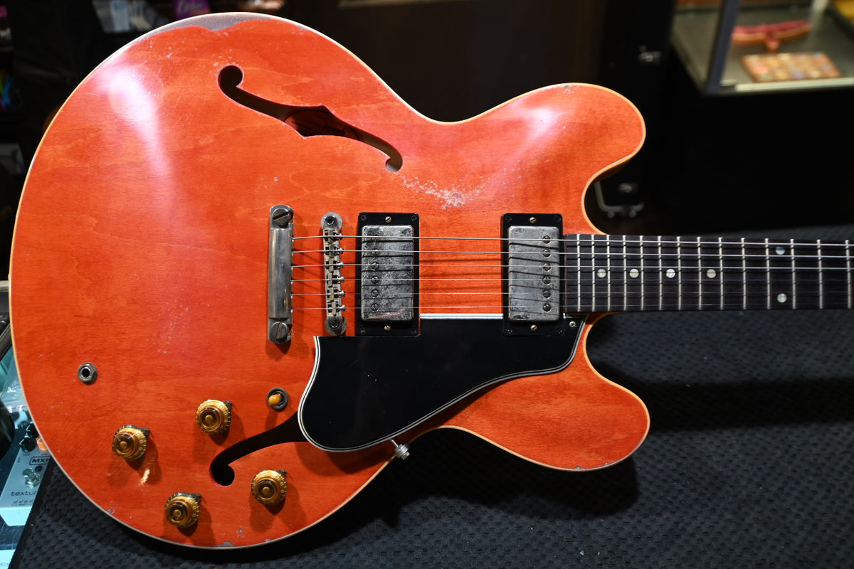 Gibson Custom Shop 1958 ES-335 Reissue Murphy Lab Heavy Aged - Watermelon Cherry Guitar #0049