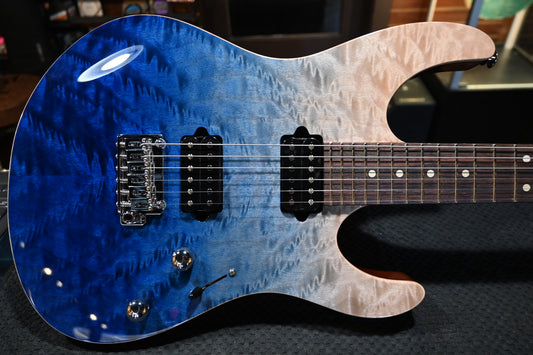 Suhr Modern Set Neck LE - Blue Fade Guitar #4888 USED - Danville Music