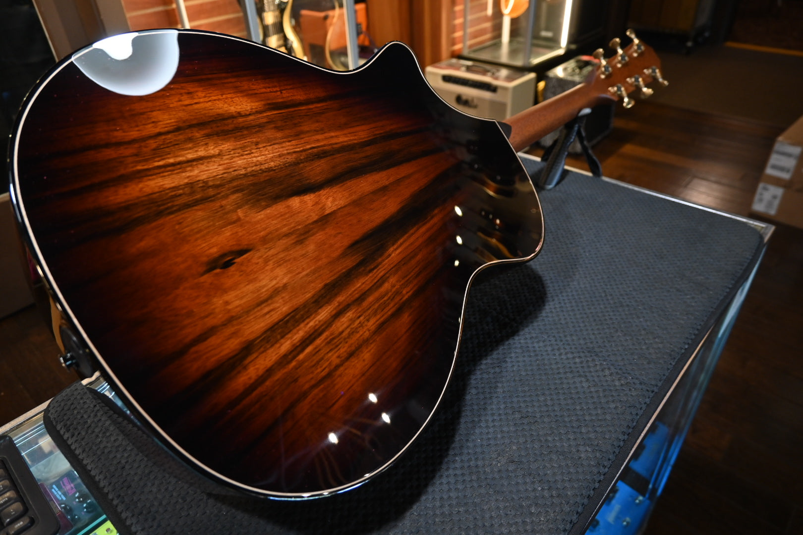 Taylor Next Generation Builder’s Edition 814ce LTD Macassar - Shaded Edge Burst Guitar #5030 - Danville Music