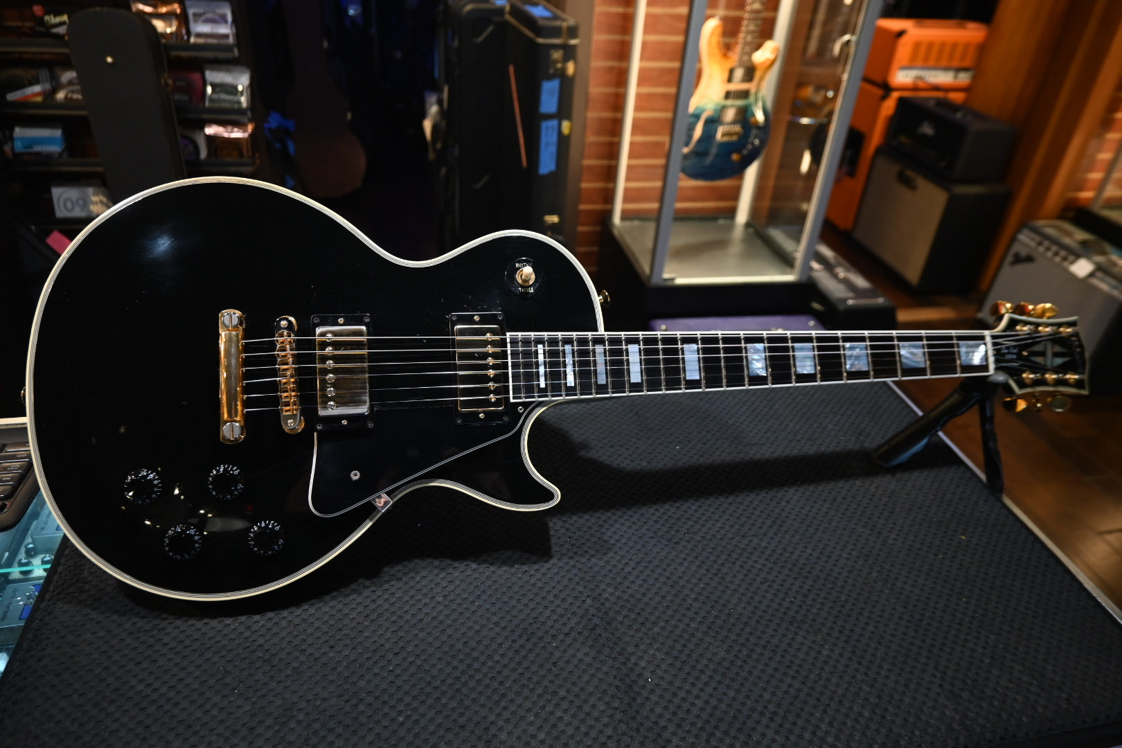 Gibson Custom Shop Les Paul Custom 1993 Ebony Guitar 3541