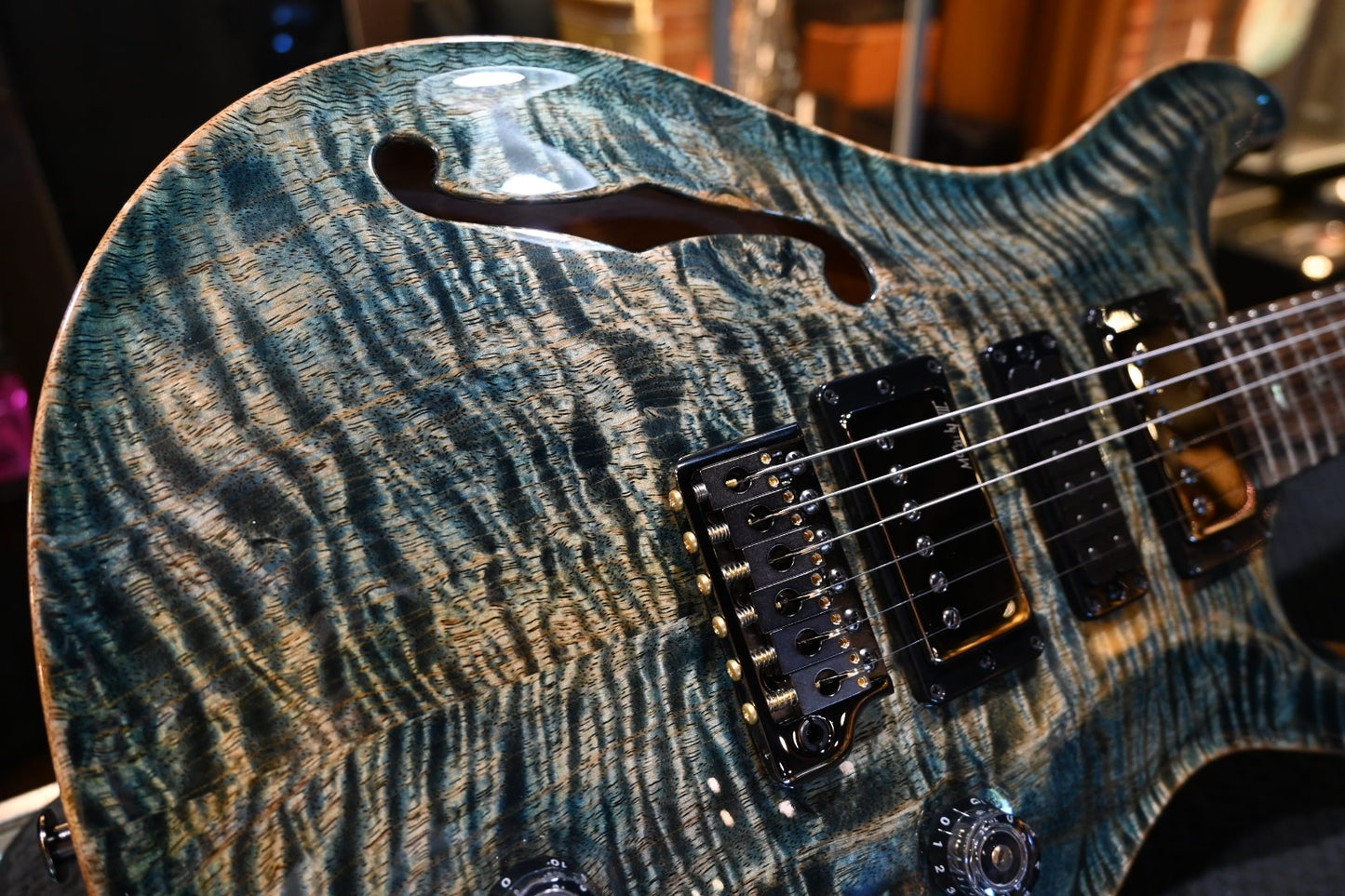 PRS Special Semi-Hollow Mango Limited Edition - Faded Whale Blue Guitar #4417