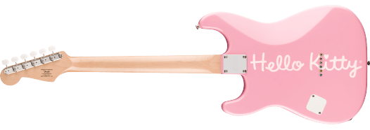 Squire Fender x Hello Kitty Stratocaster Pink Guitar | Danville Music Squire Fender x Hello Kitty Stratocaster Pink Guitar | Danville Music