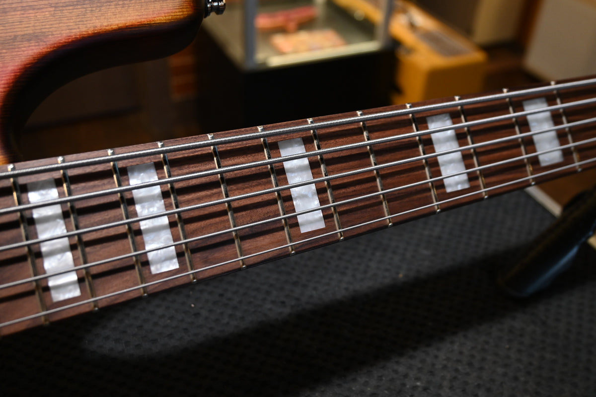 Mayones Jabba HF Antique Brown 5 - Antique Brown Bass #6728