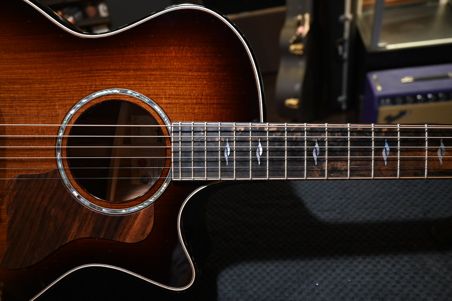 Taylor Builder’s Edition 814ce - Kona Edgeburst Guitar #0036