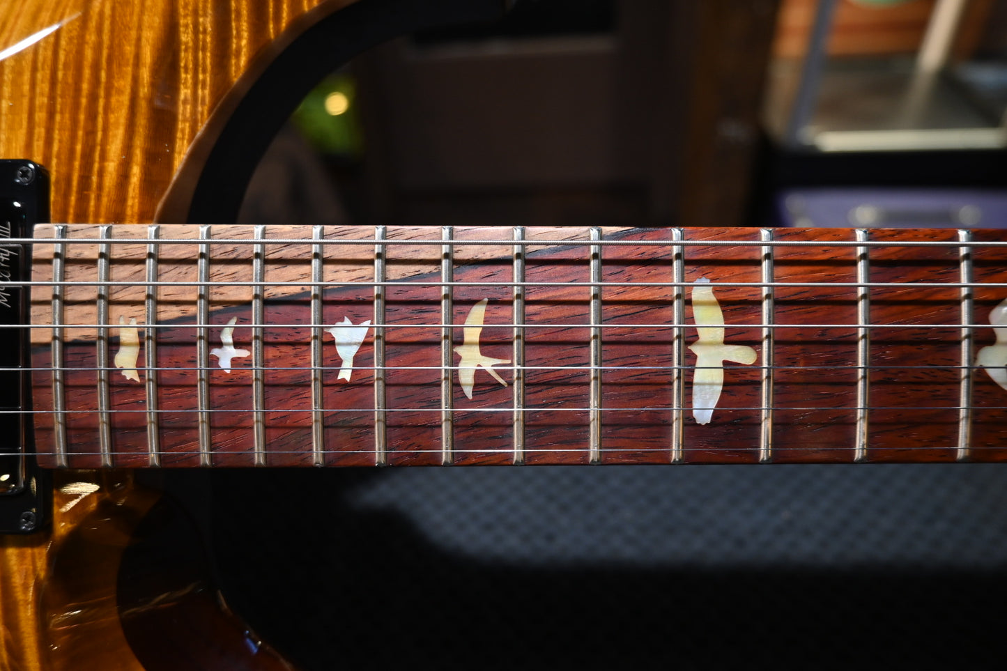 PRS Wood Library Special Semi-Hollow Danville Music 35th Anniversary Artist Top - Beach Fade Guitar #5859