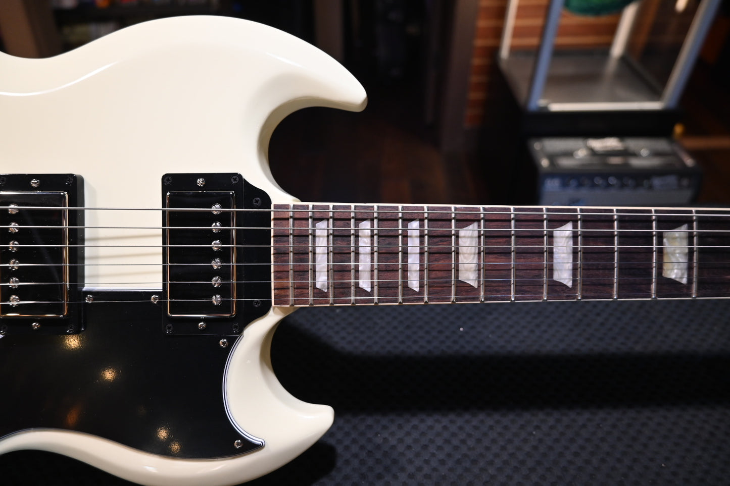 Gibson SG Standard ‘61 Stop Bar - Classic White Guitar #0027 - Danville Music
