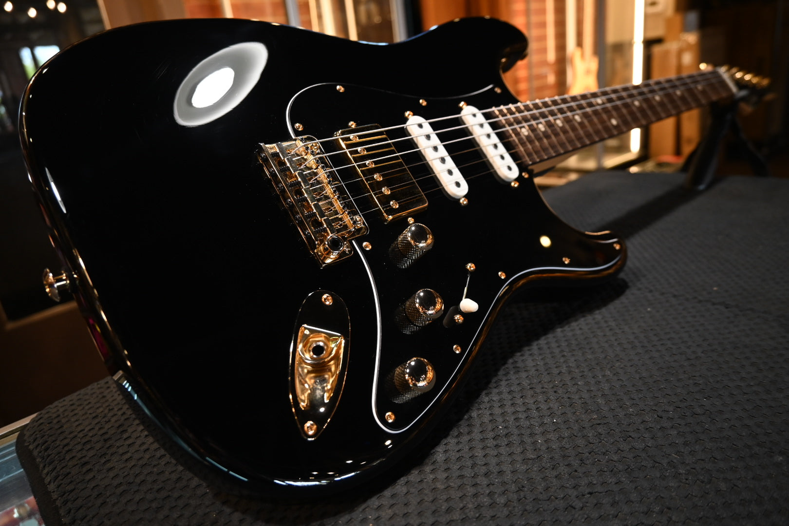 Suhr Custom Classic S - Black Guitar #2914 - Danville Music