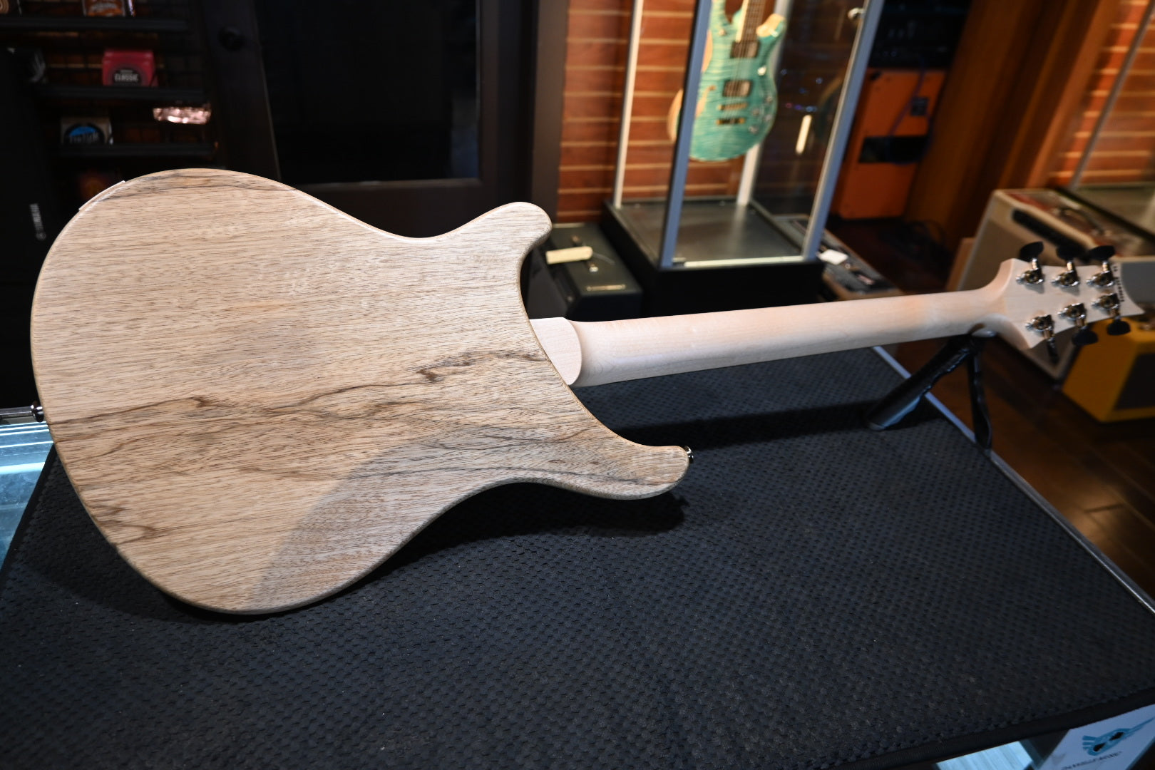PRS S2 Vela Black Limba Limited Edition Satin - Natural Guitar #8504 - Danville Music