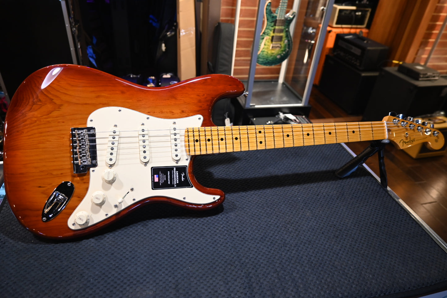 Fender American Professional II Stratocaster - Sienna Burst Guitar #5881