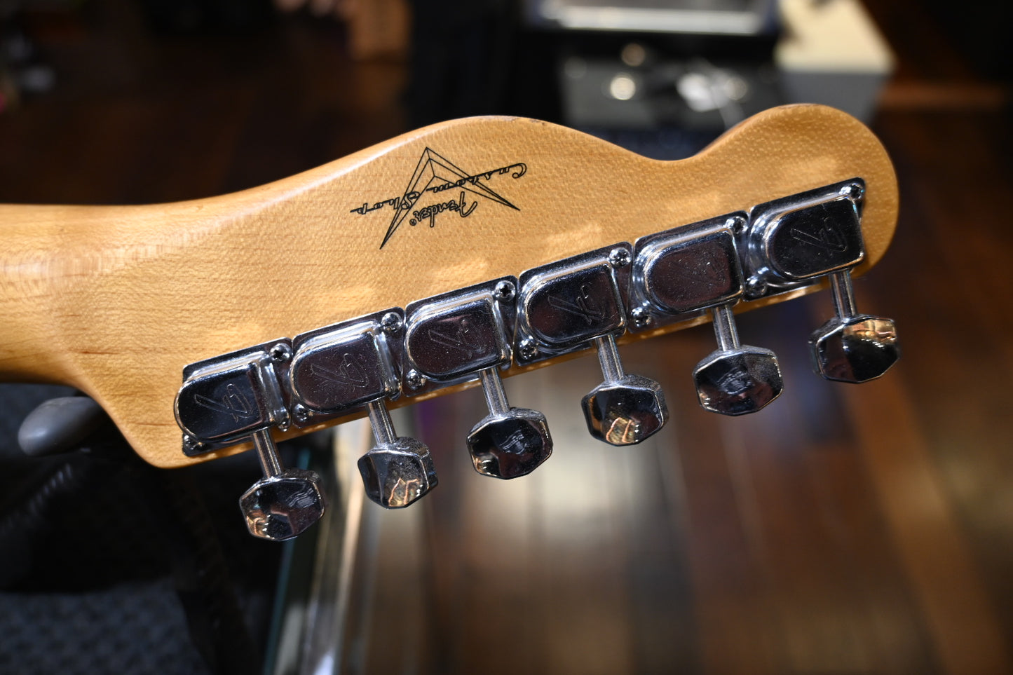 Fender Custom Shop Limited “Bobbed” Telecaster Thinline Relic - Butterscotch Blonde Guitar #4945