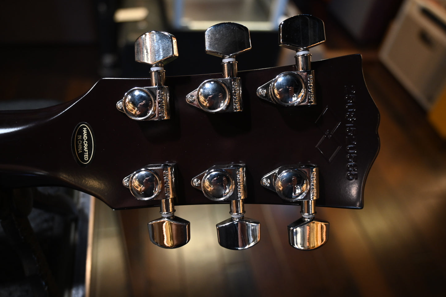 Epiphone Jeff Beck Les Paul Limited Edition - Oxblood Guitar #0565 - Danville Music
