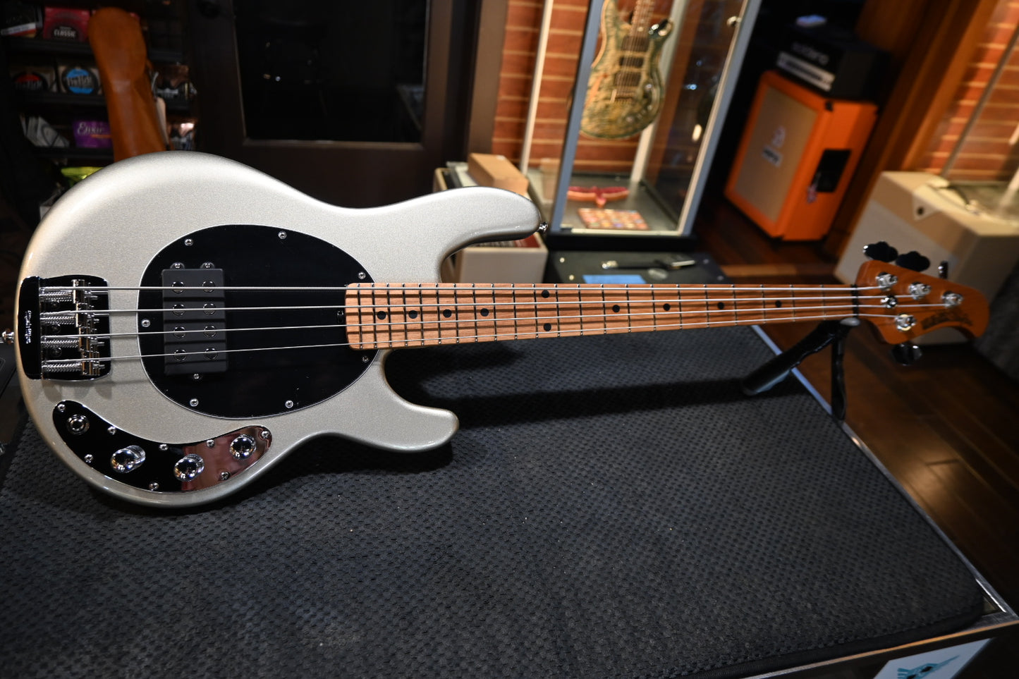 Music Man Short Scale StingRay - Ghostwood Bass #4649