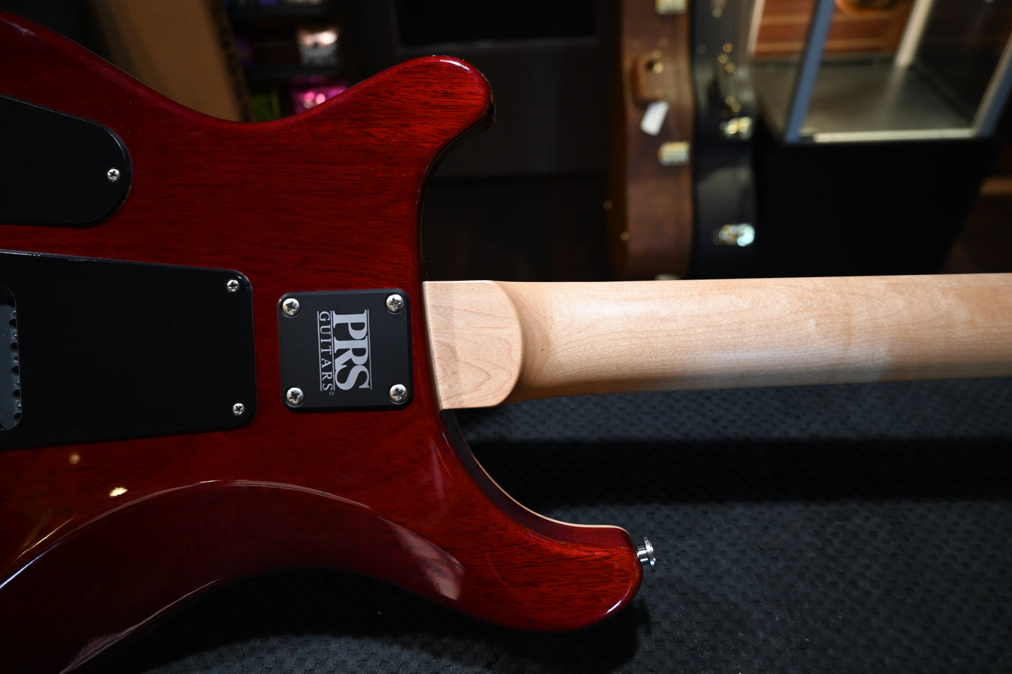 PRS CE 24 Semi-Hollow 2021 - Fire Red Guitar #4767