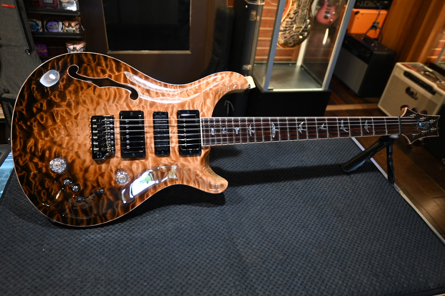 PRS Private Stock Special Semi-Hollow 2024 - Reverse Amaretto Dragon’s Breath Guitar #11257