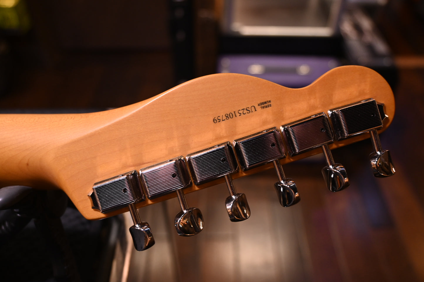 Fender American Professional Classic Telecaster - Faded Sherwood Green Metallic Guitar #8759