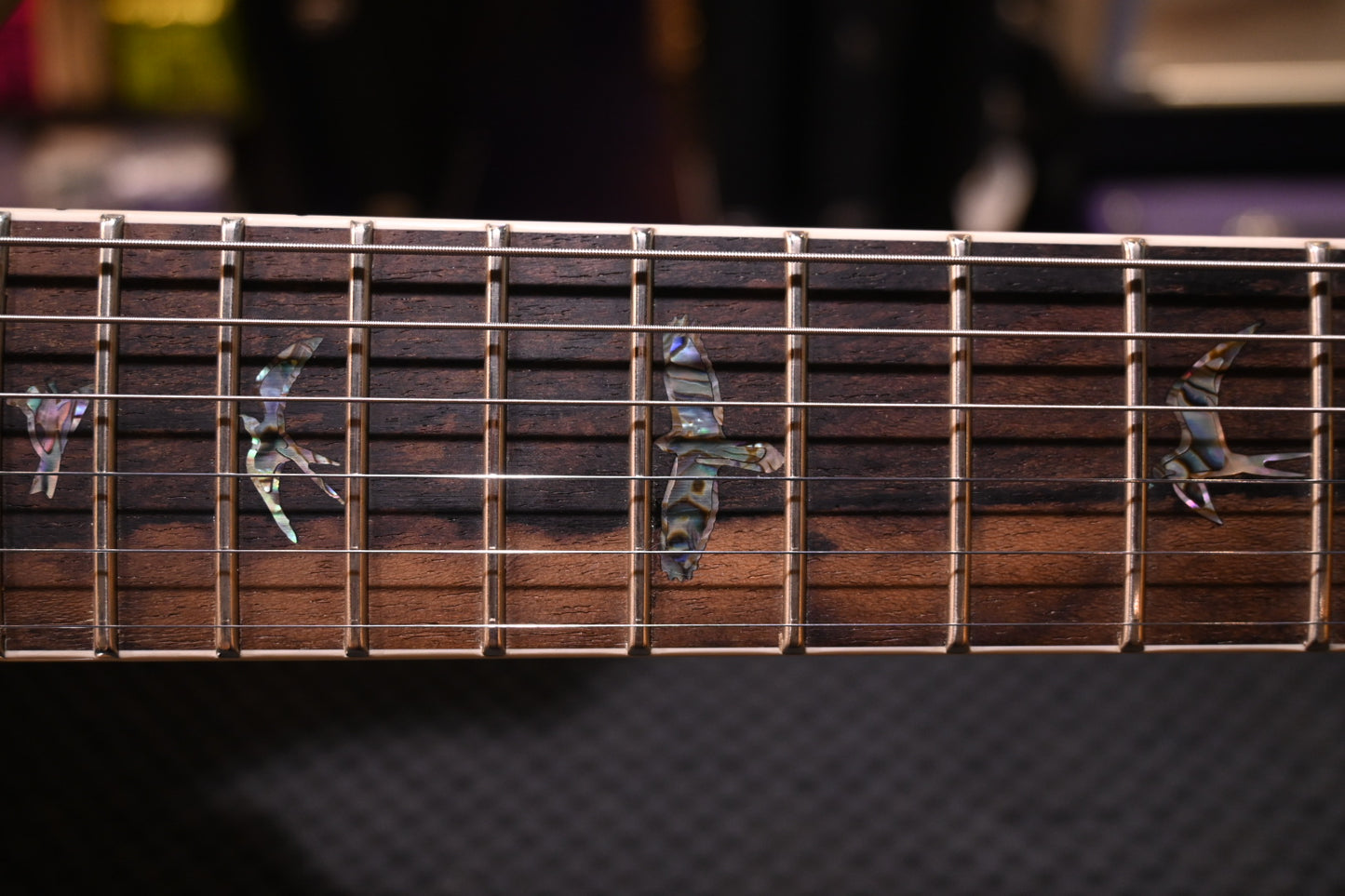 PRS Wood Library McCarty 594 Semi-Hollow Danville Music 35th Anniversary Artist Top - Bahamian Blue Guitar #8198 - Danville Music