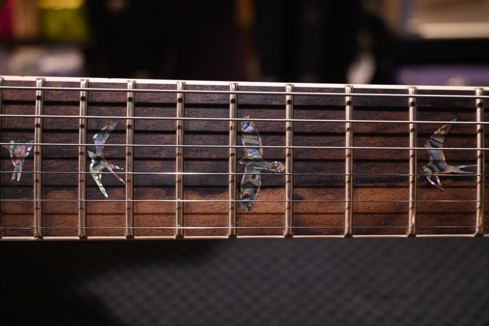 PRS Wood Library McCarty 594 Semi-Hollow Danville Music 35th Anniversary Artist Top - Bahamian Blue Guitar #8198 - Danville Music