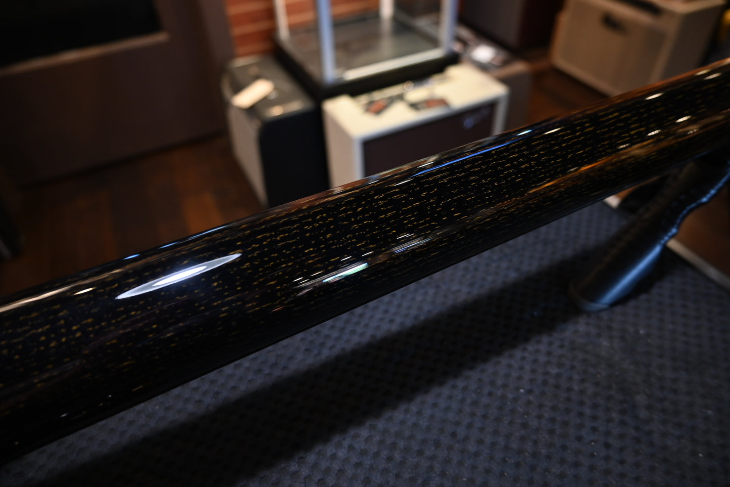 PRS Private Stock Custom 24 - Black Gold Foil Guitar #11673 - Danville Music