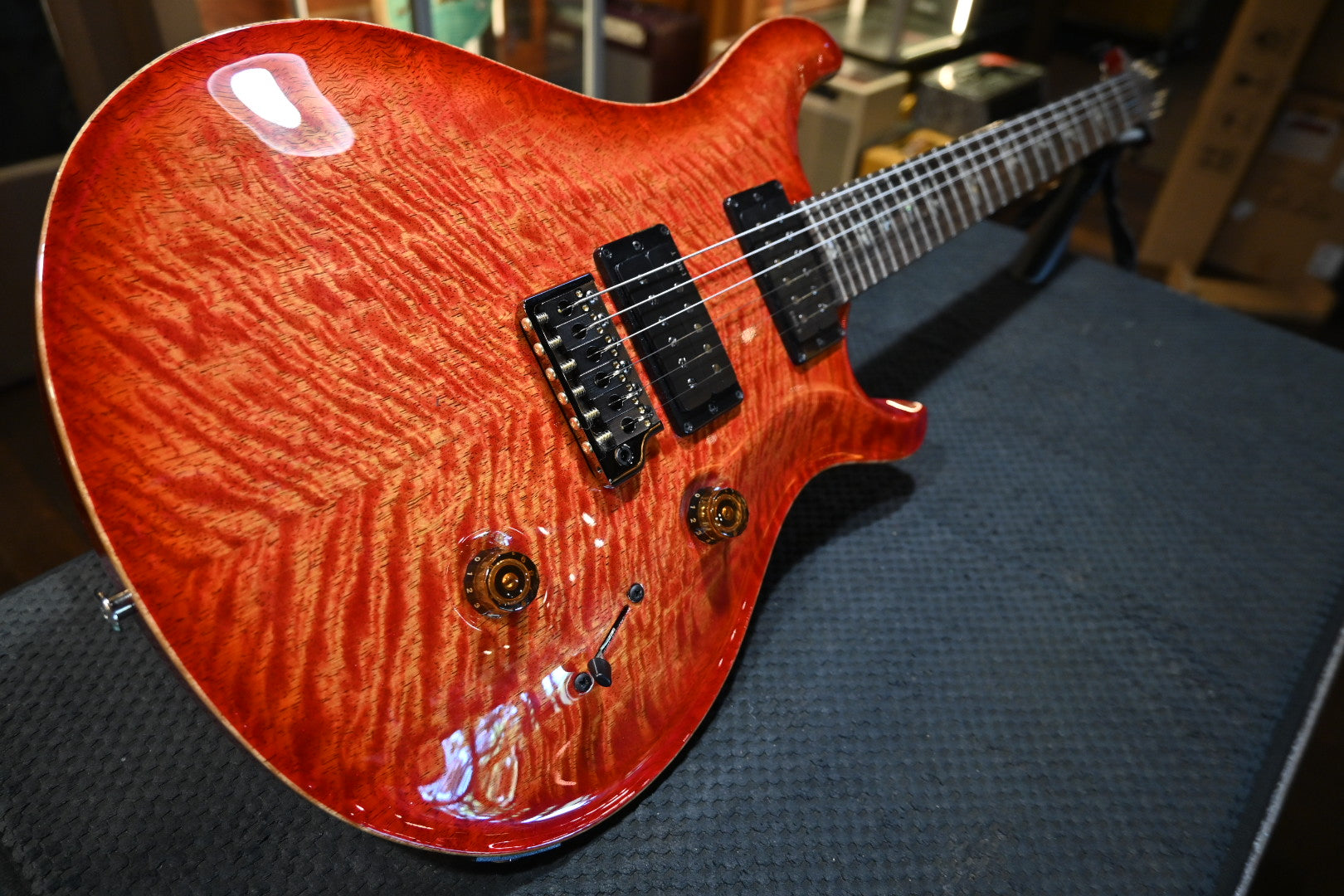 PRS Custom 24 Mango Limited Edition - Blood Orange Guitar #3811 - Danville Music