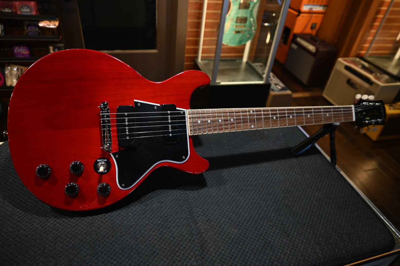 Epiphone Les Paul Special Double Cut - Cherry Red Guitar #0131 - Danville Music